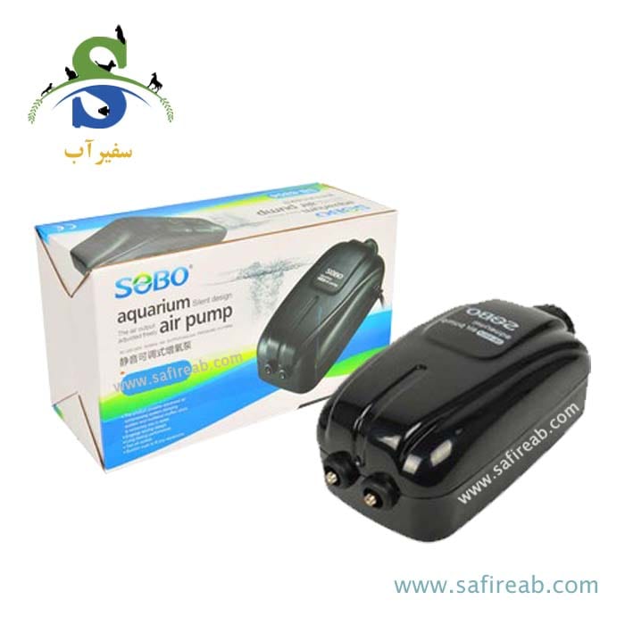 پمپ هوا دو خروجی SB-8804 سوبو