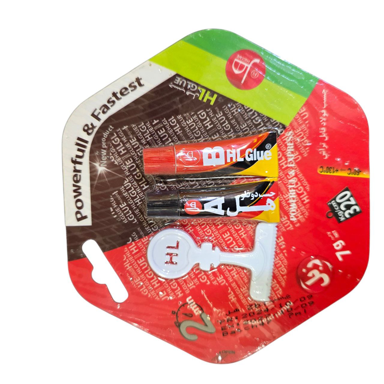 چسب دوقلو فولاد تیوپی 7گرمی هل پس کرایه