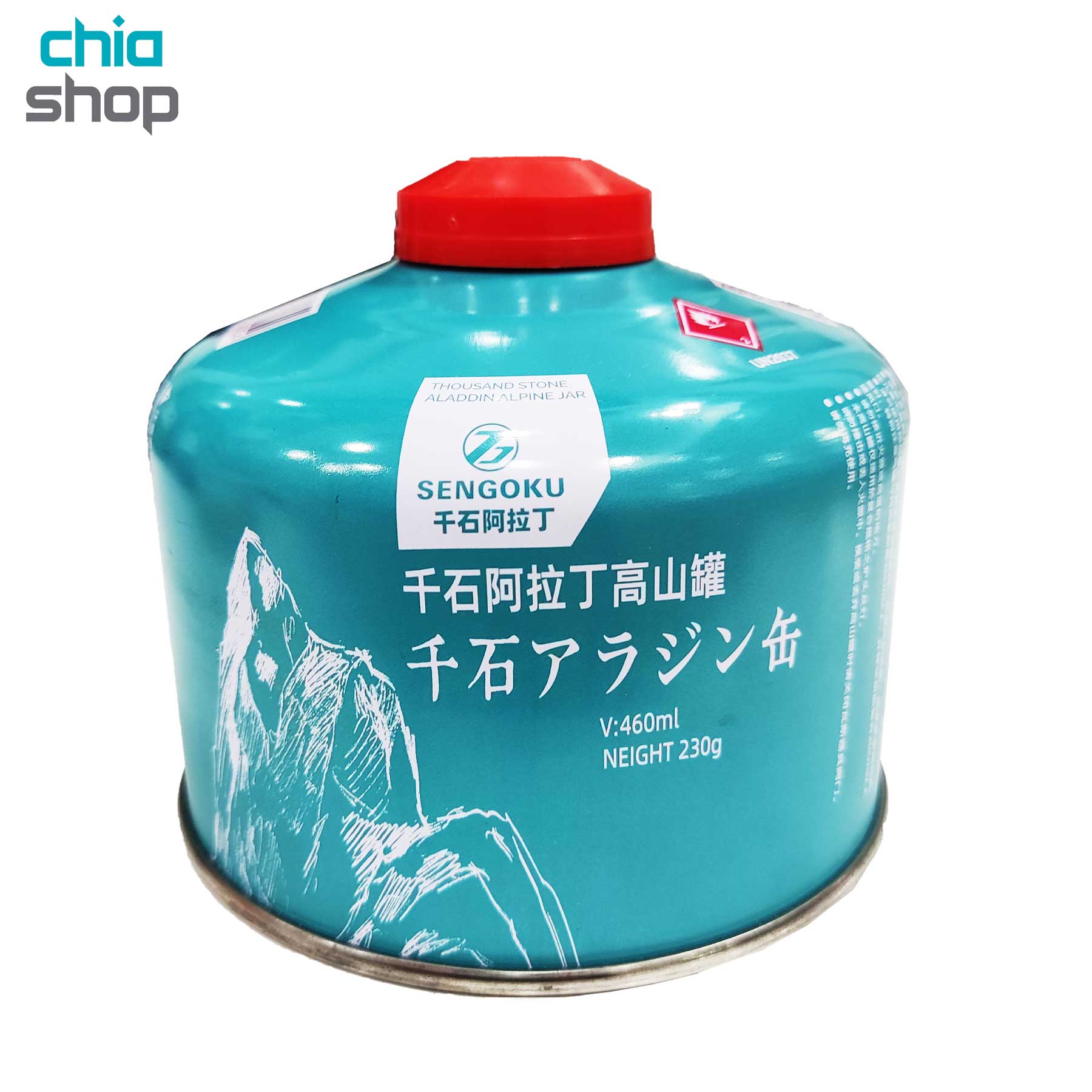 کپسول گاز 230 گرمی SHENGOKU (قسطی)-(پس کرایه)