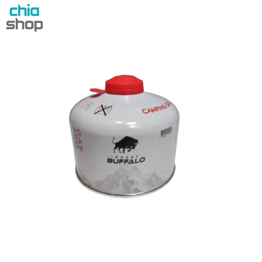 کپسول گاز کوهنوردی 230 گرمی بوفالو Buffalo (قسطی)-(پس کرایه)