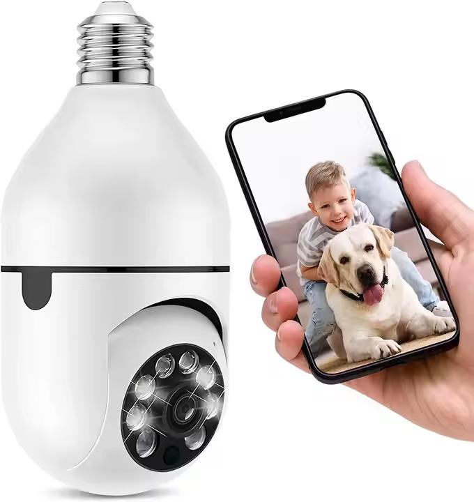 دوربین لامپی چرخشی 2 مگاپیکسل WiFi 2MP
