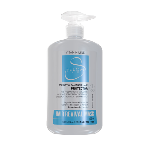 ماسک موی با آبکشی ویتامینه فری سولفات سلوم 400میل