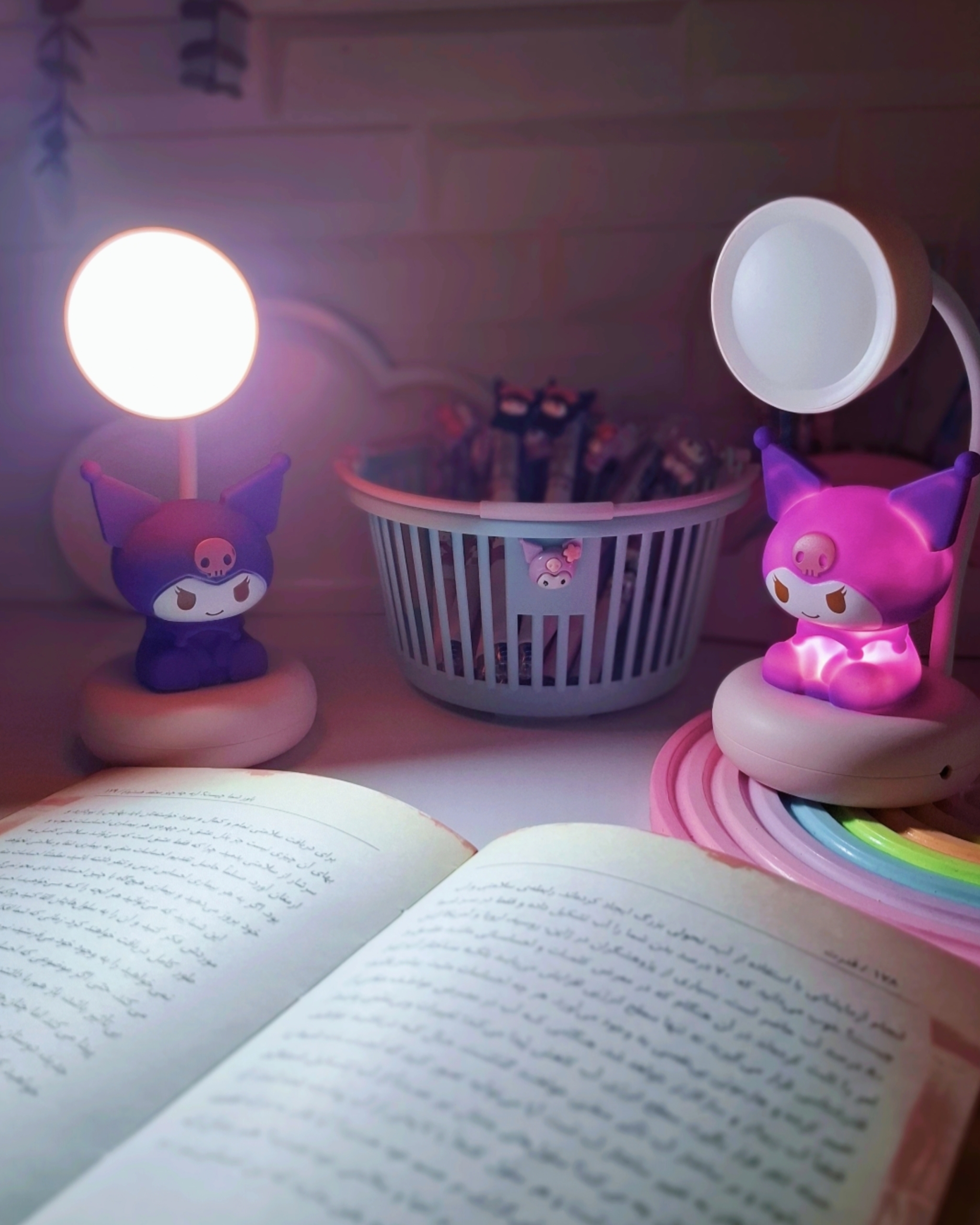 چراغ مطالعه وچراغ خواب کرومی