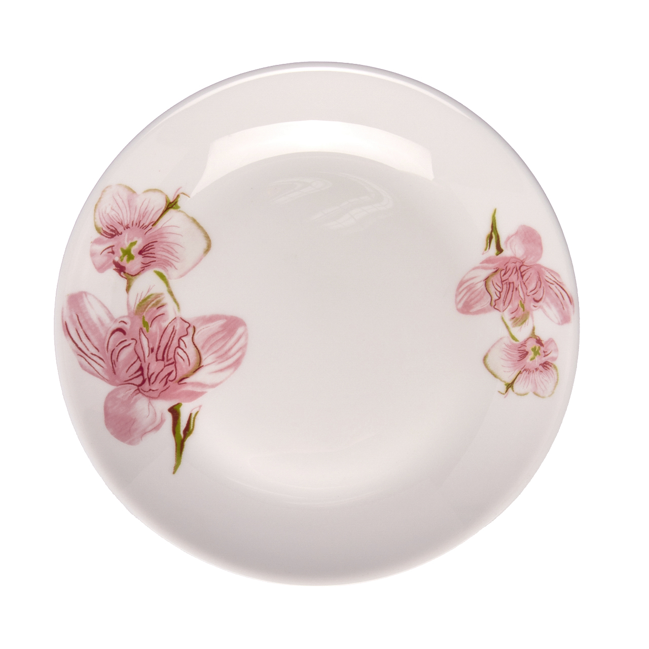 بشقاب تخت 17 سانت ساینا صورتی کد 4120