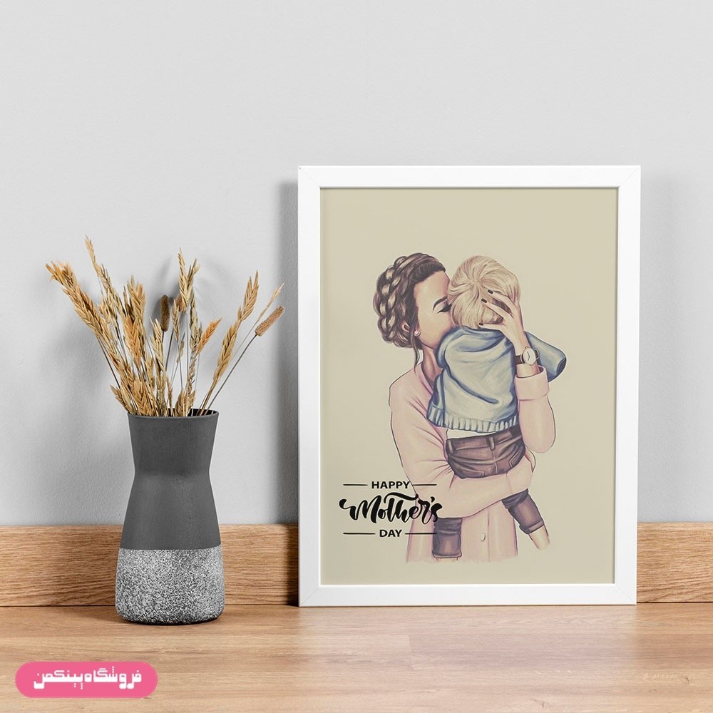 تابلو پینکمن طرح مدل مادر کد 505w