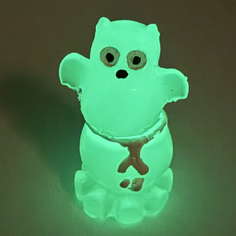 مجسمه رزینی طرح شب تاب مدل جغدی