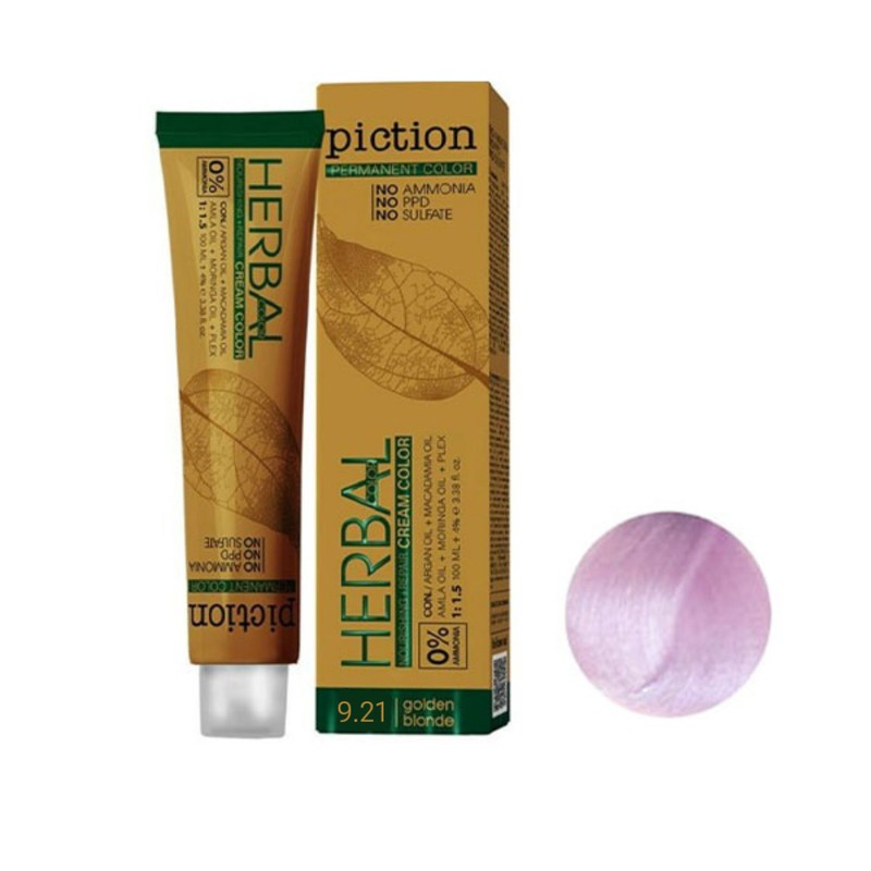 رنگ مو پیکشن شماره 9.21 حجم 100 میلی لیتر رنگ بلوند مرواریدی خیلی روشن