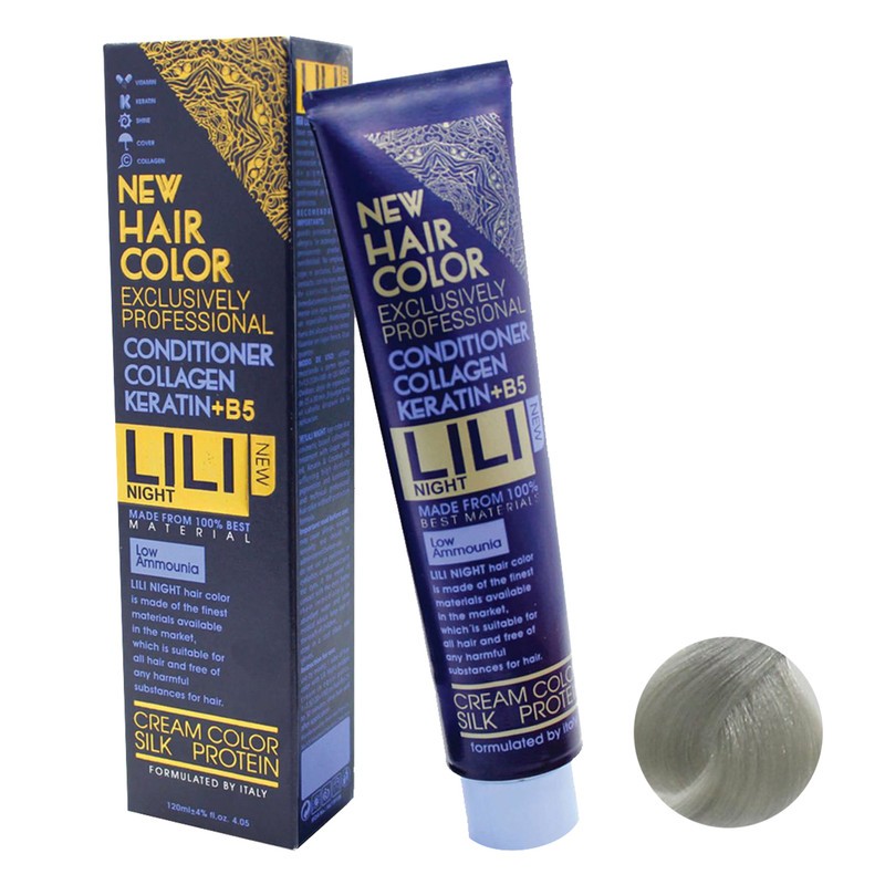 رنگ مو لی لی نایت مدل B5 شماره 12.11 حجم 120 میلی لیتر رنگ بلوند اسکیمویی