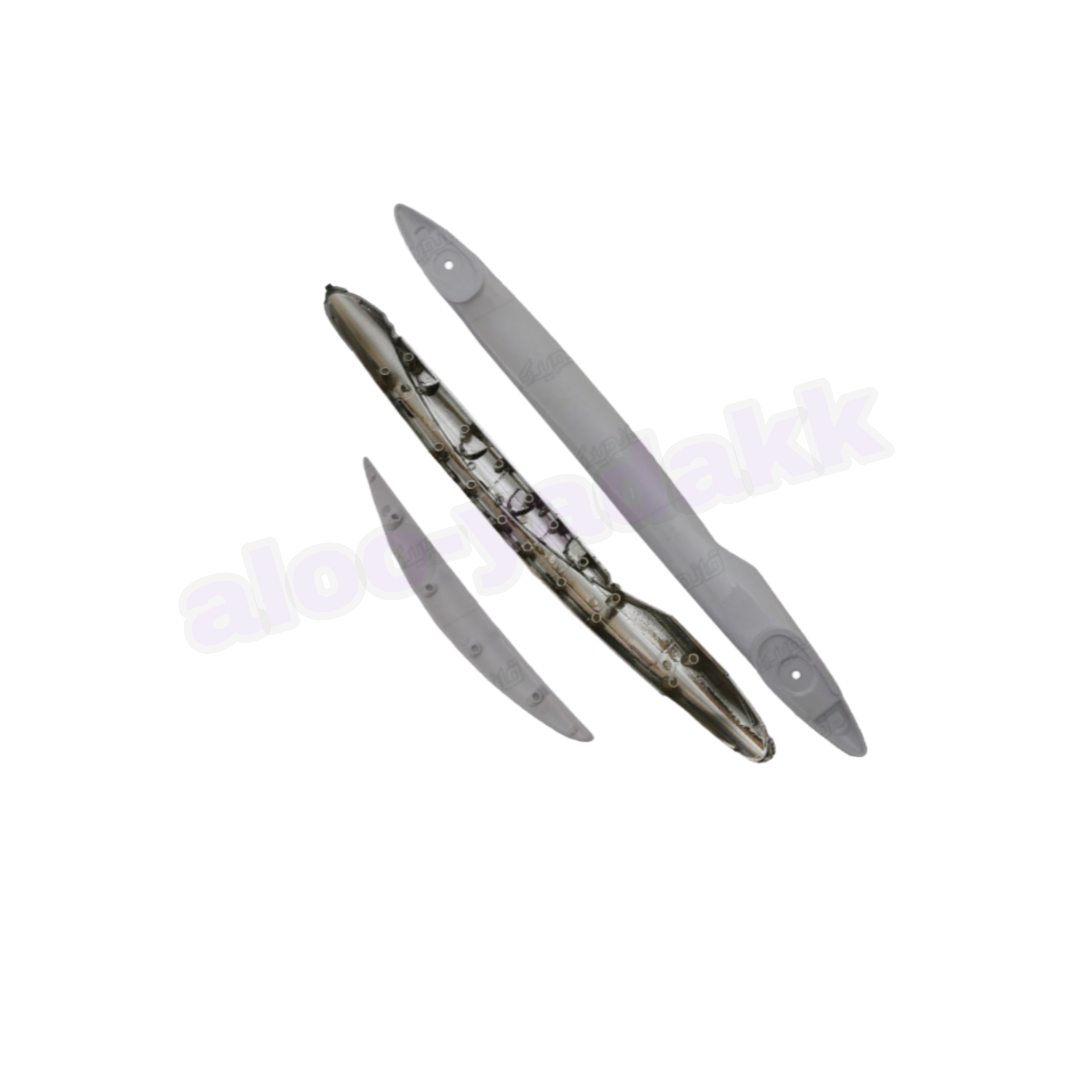 دستگیره سه تیکه درب یخچال پارس درجه 2 – رنگ سفید