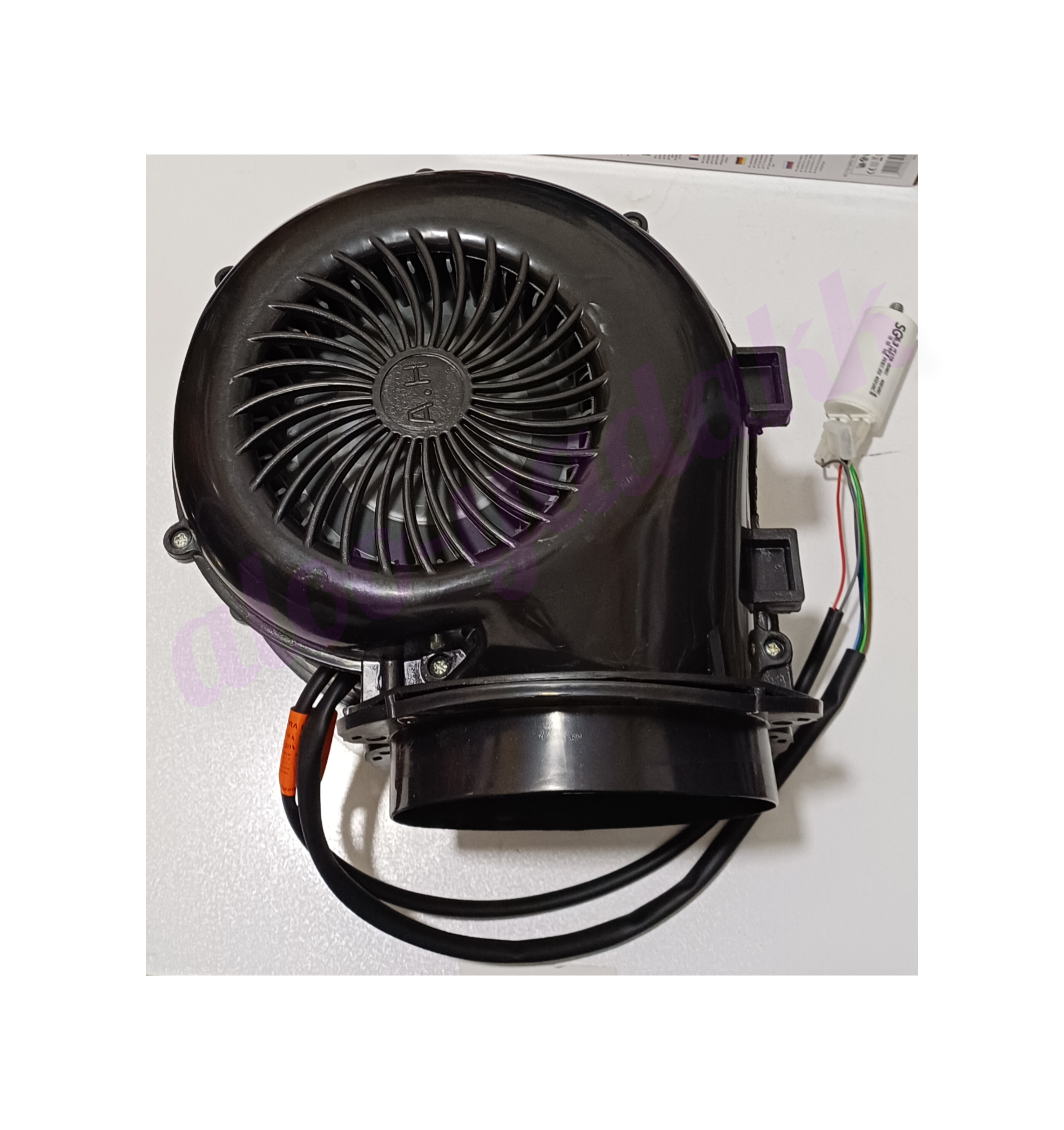 موتور هود 4 دور کامل با حلزونی  بوشی – قدرت بالا و دوام طولانی