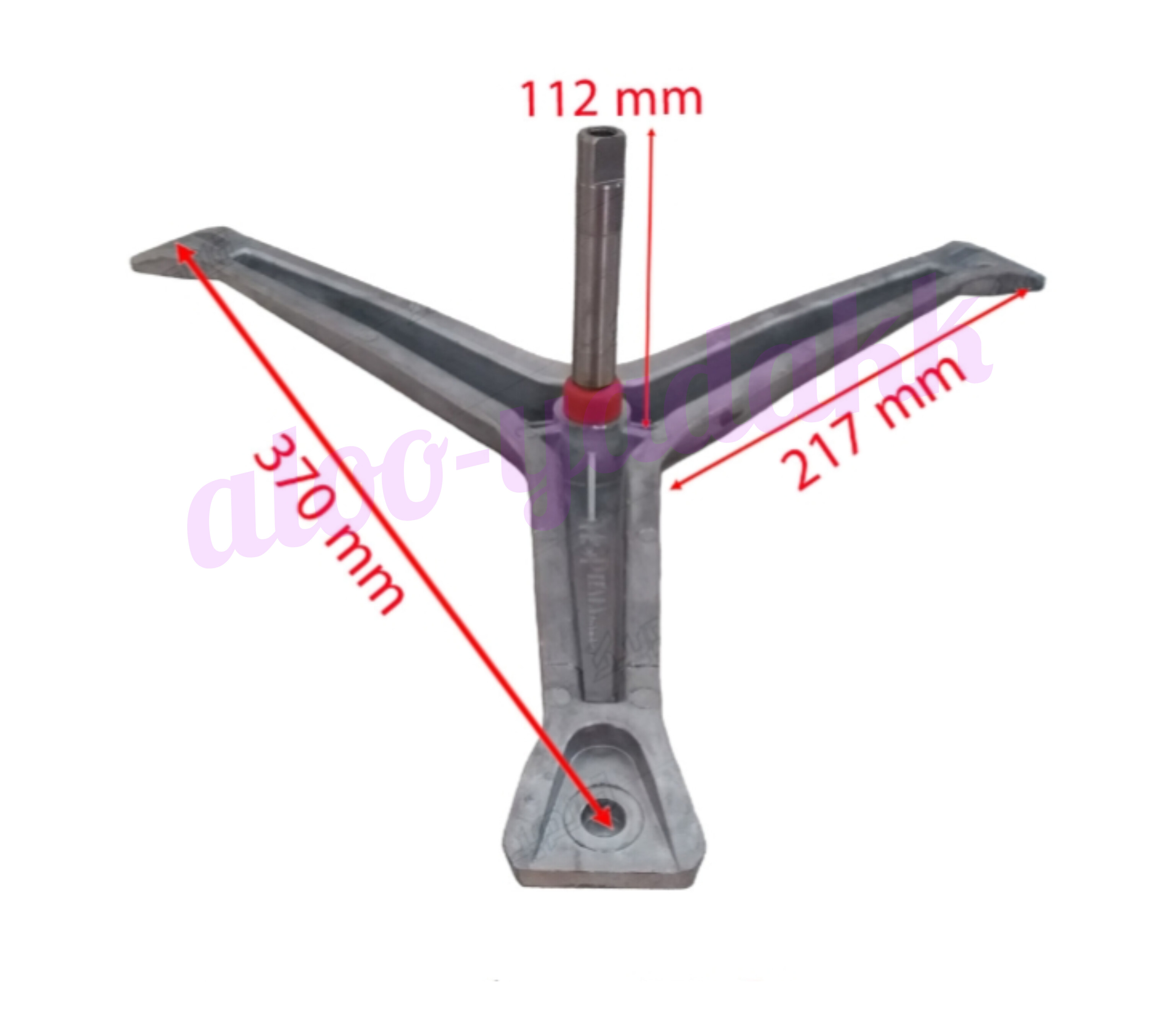 شفت آبکش ماشین لباسشویی آبسال جفت 3