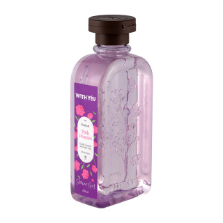 شامپو بدن ویت یو مدل Pink Peonies مناسب انواع پوست حجم 250 میلی لیتر With You Pink Peonies Body Shampoo 250 ml