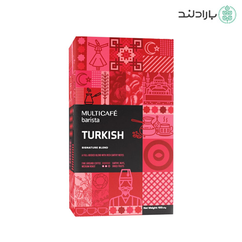 پودر قهوه ترک مولتی کافه - 100 گرم