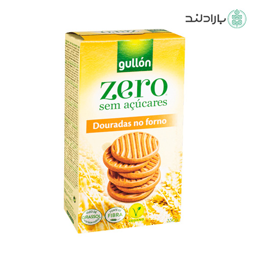 بیسکویت شورت برد بدون شکر گولون 330 گرمی gullon