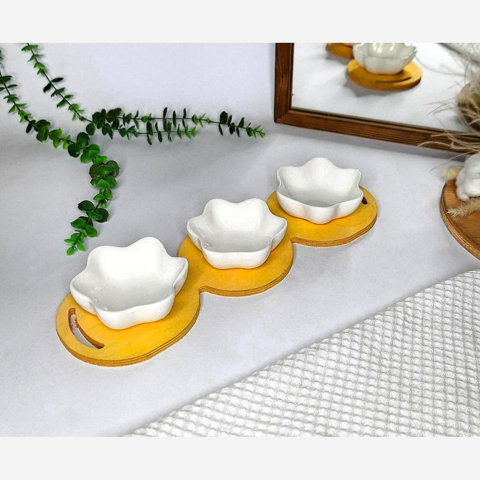 اردوخوری سرامیک طرح آفتابگردان،زیره چوپ