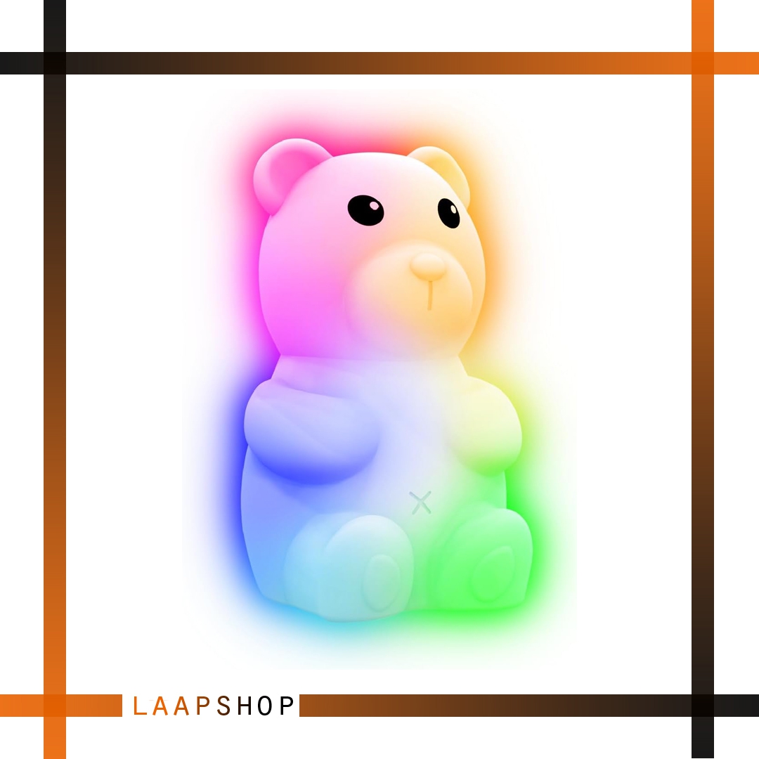 چراغ خواب سیلیکونی مدل BEAR