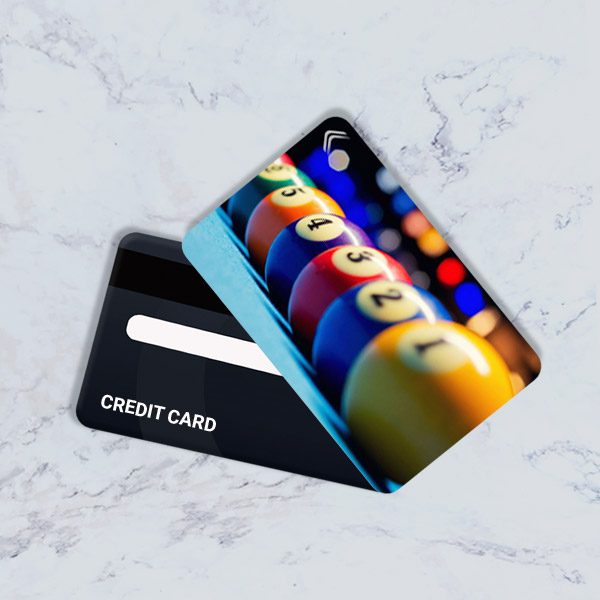 استیکر کارت بانکی مدل فانتزی بیلیارد کد CAF416-K