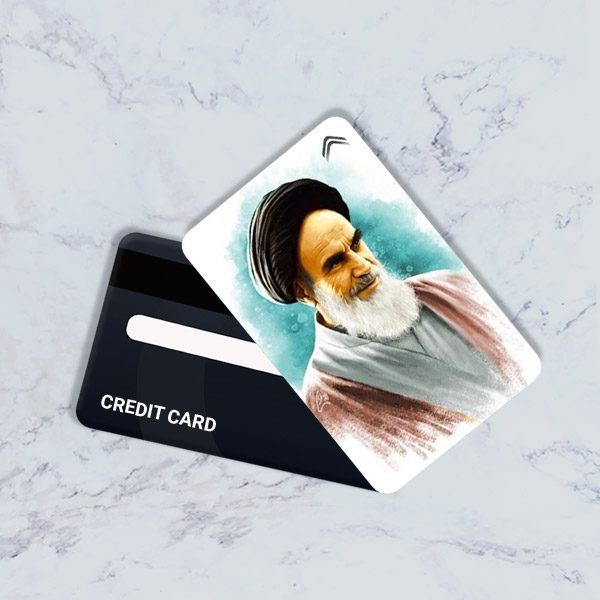 استیکر کارت بانکی مدل رهبر کد CAF242-K