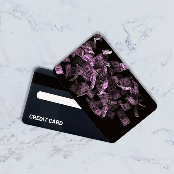 استیکر کارت بانکی مدل فانتزی دلار کد CAD679-K