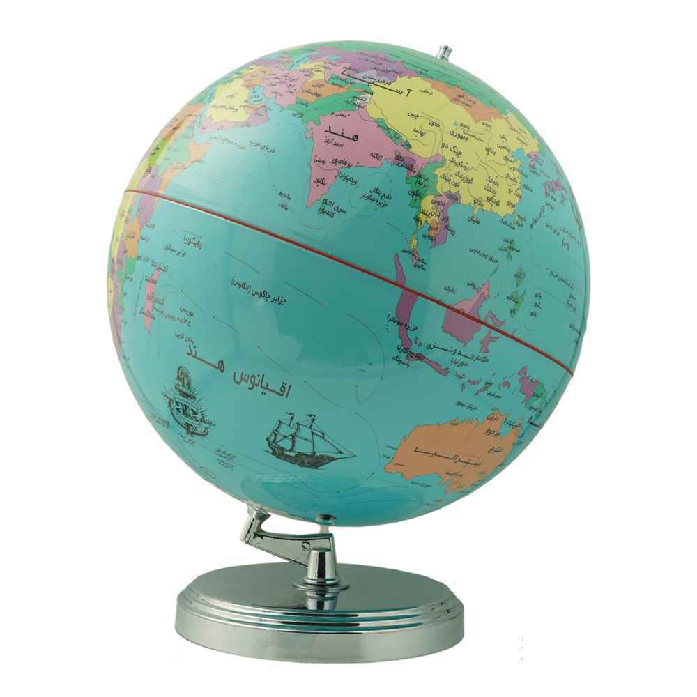 کره جغرافیایی سایز30پایه فلزنیم کمان ایده کد127