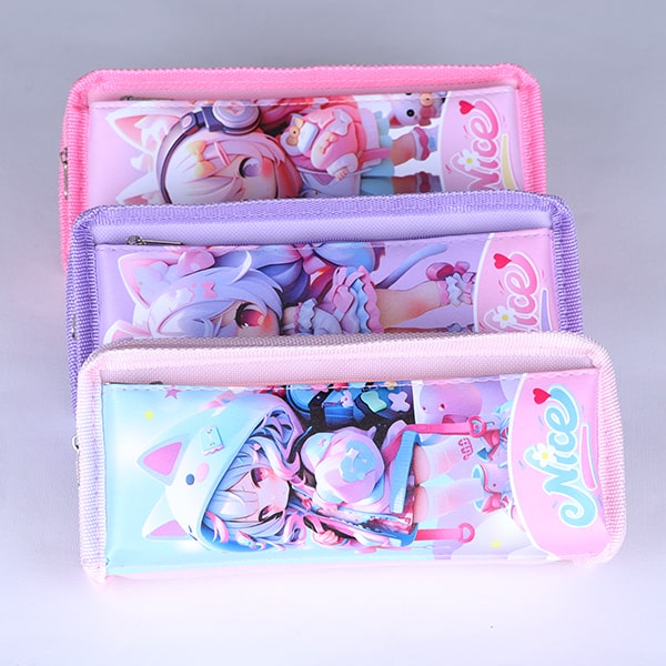 جامدادی برزنتی فانتزی دو زیپ کد 2505 کیفت