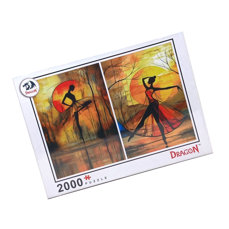 پازل 2000 تیکه رقص سایه ها (10722) دراگون