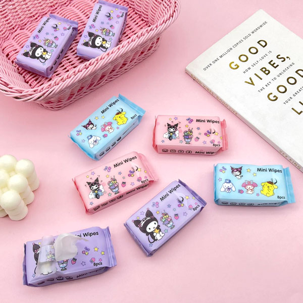 دستمال مرطوب 8 عددی حیوانات