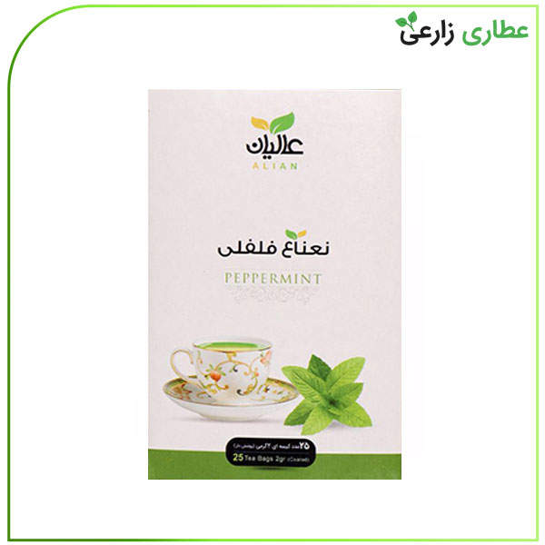 دمنوش گیاهی نعنا فلفلی