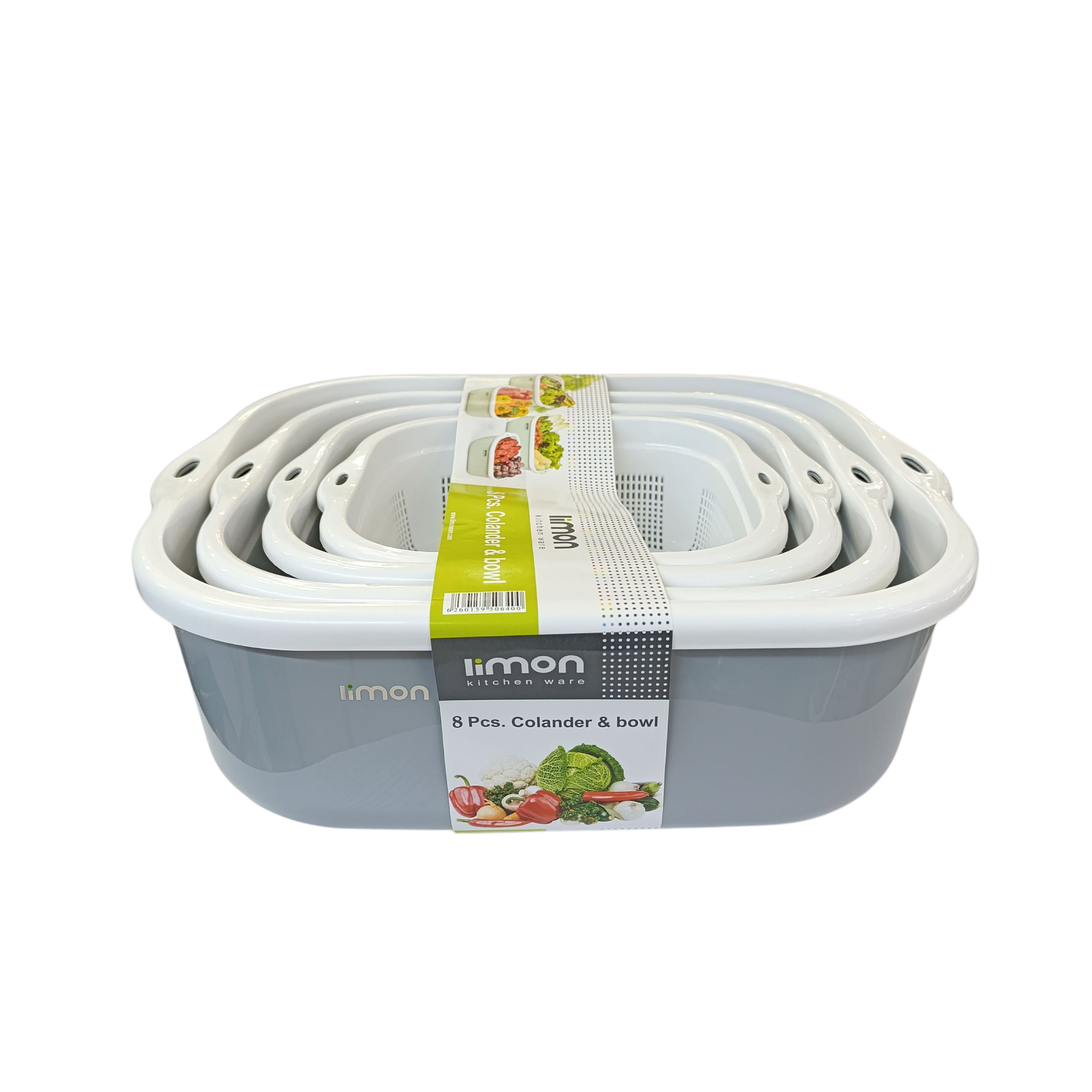 ابکش و لگن 8 پارچه لیمون