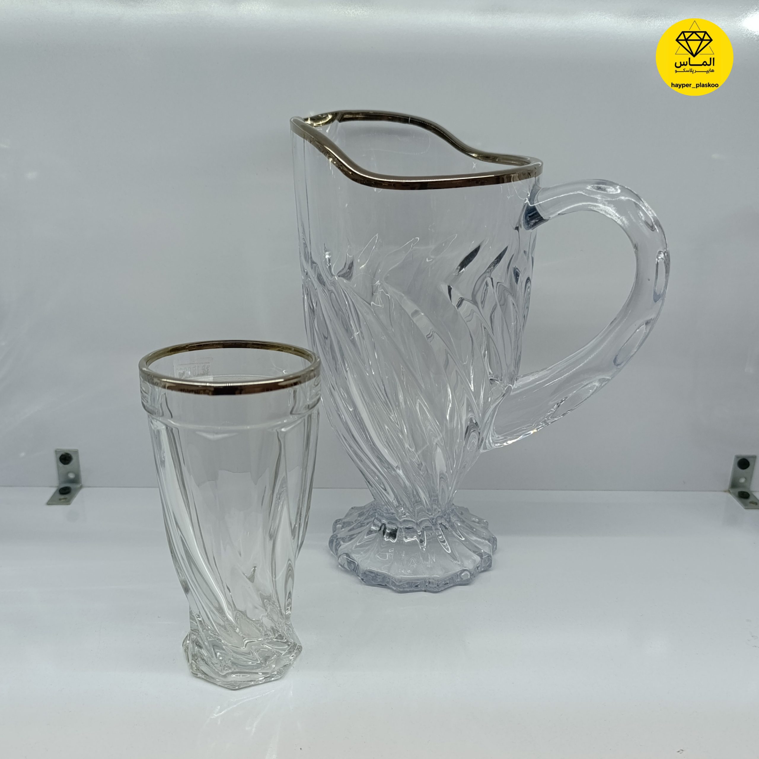 پارچ و لیوان دنس تورنتو پلاتین