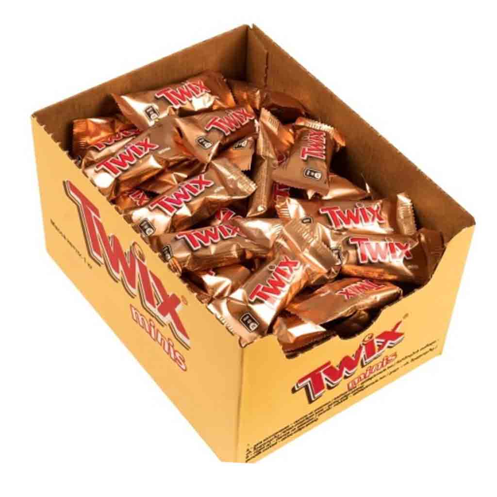 شکلات مینی توییکس (Twix minis)