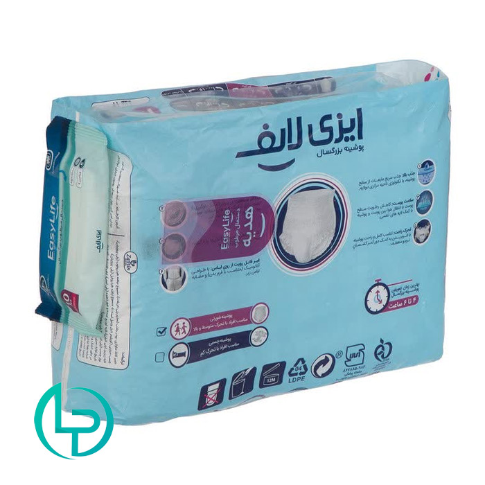 پوشینه ایزی‌لایف شورتی 12 عددی مدیوم