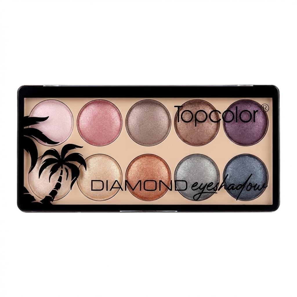 سایه چشم تاپ کالر مدل Diamond ده رنگ