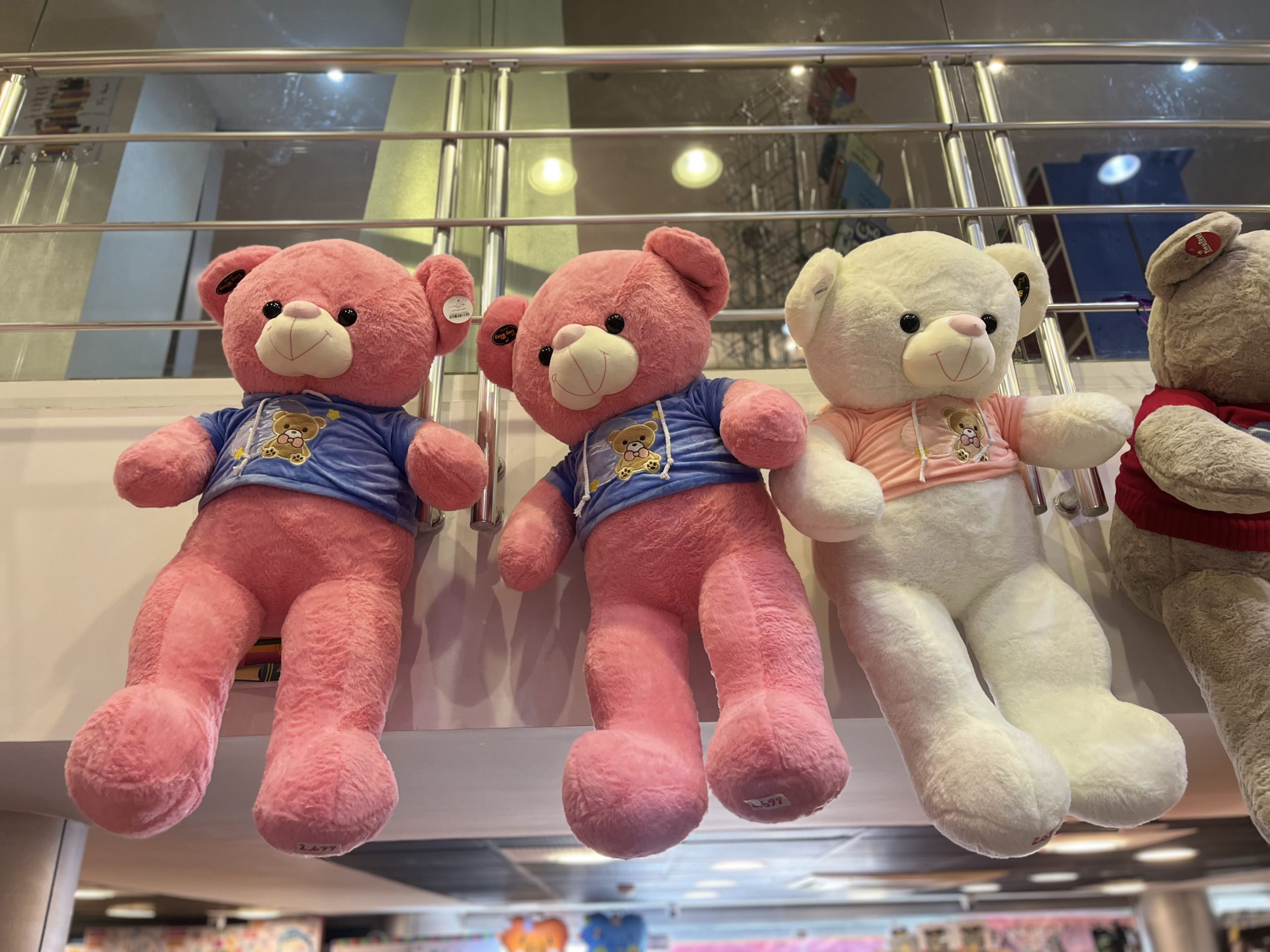 عروسک خرس لباس خرسی 90 سانت