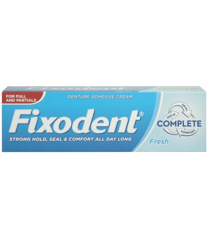 چسب دندان مصنوعی فیکسودنت   آبی مدل  FIXODENT  FRESH