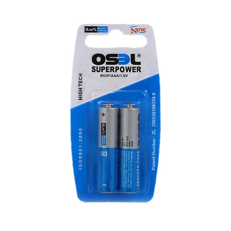 باتری نیم قلمی اوسل مدل Super Power