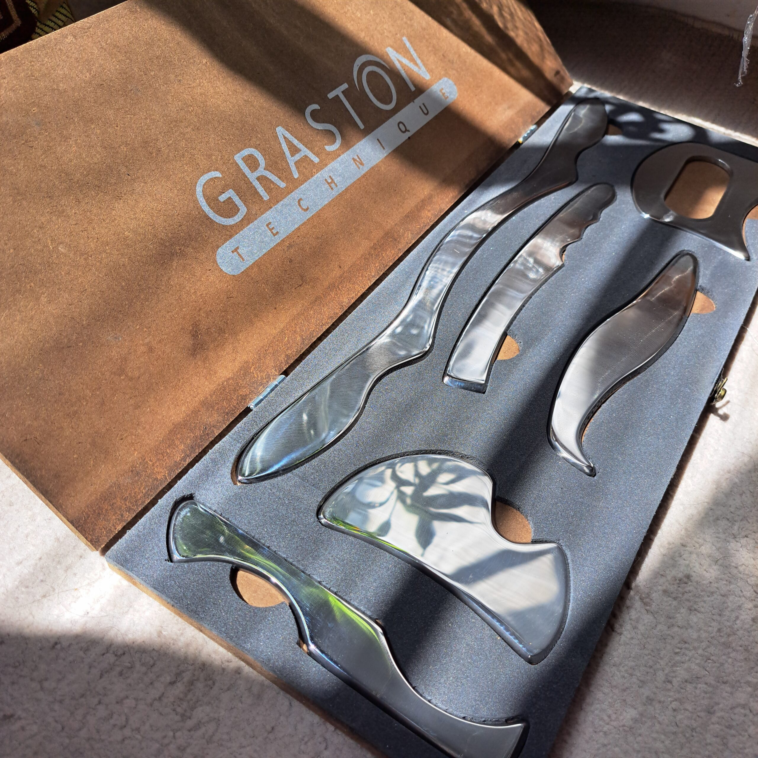 گراستون ماساژ استیل 6 عددی