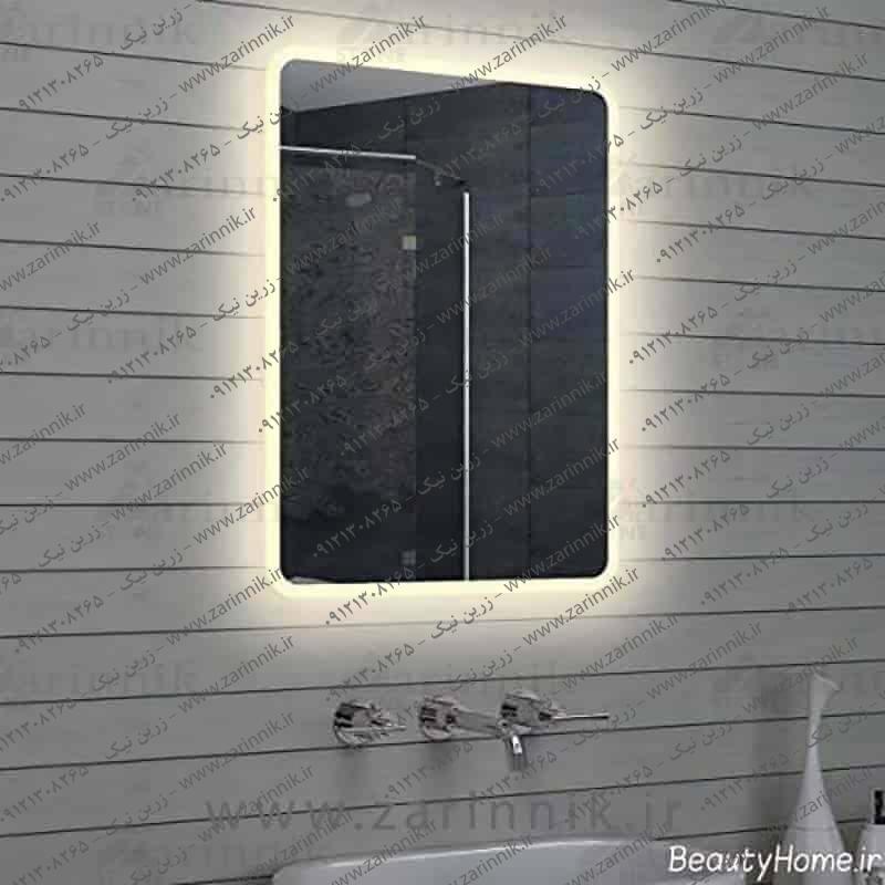 آینه دستشویی مدرن زرین نیک مدل AD026