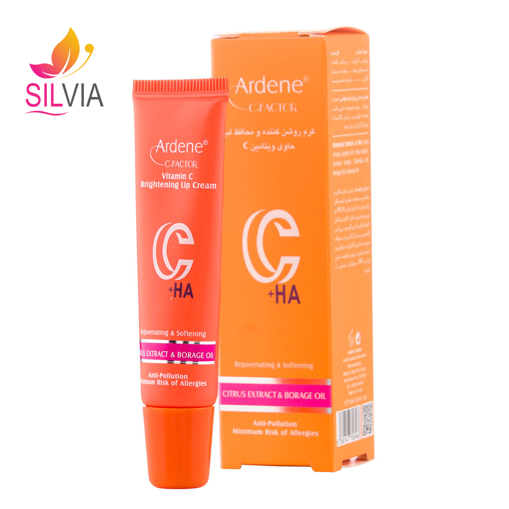 کرم روشن کننده و محافظ لب حاوی ویتامین C آردن 12 میل