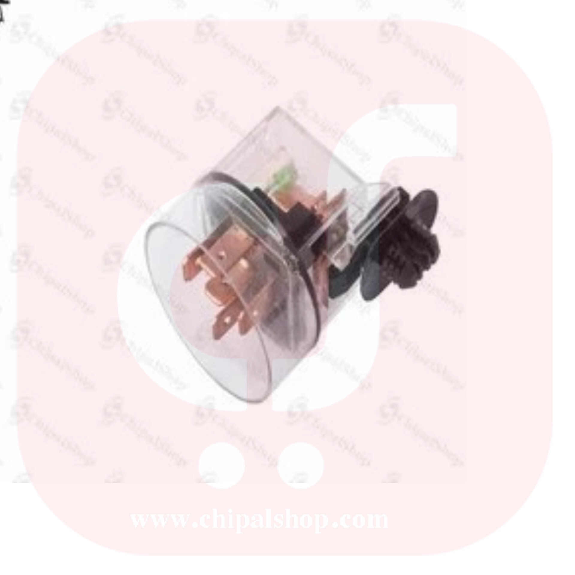 رله فن 100 آمپر جفت پلاتین (پژو405،سمند،پرشیا،206)