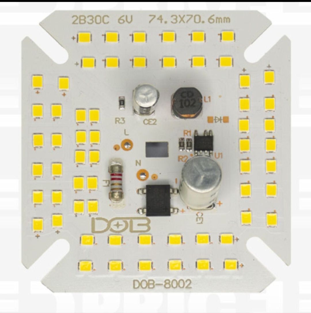 چیپ لامپ کم مصرف 60 وات مارک DoB مناسب برای تعمیر و مونتاژ لامپ کم مصرف ال ای دی