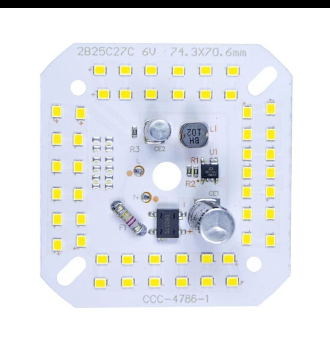 چیپ لامپ کم مصرف 50 وات مارک DOB مناسب برای تعمیر و مونتاژ لامپ کم مصرف ال ای دی