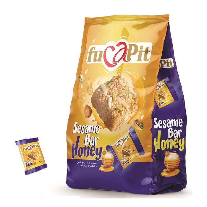 معجون کنجدی با عسل و مغز سم سم حجم 450 گرمی