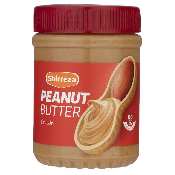 کره بادام زمینی کرانچی شیررضا 450 گرمی