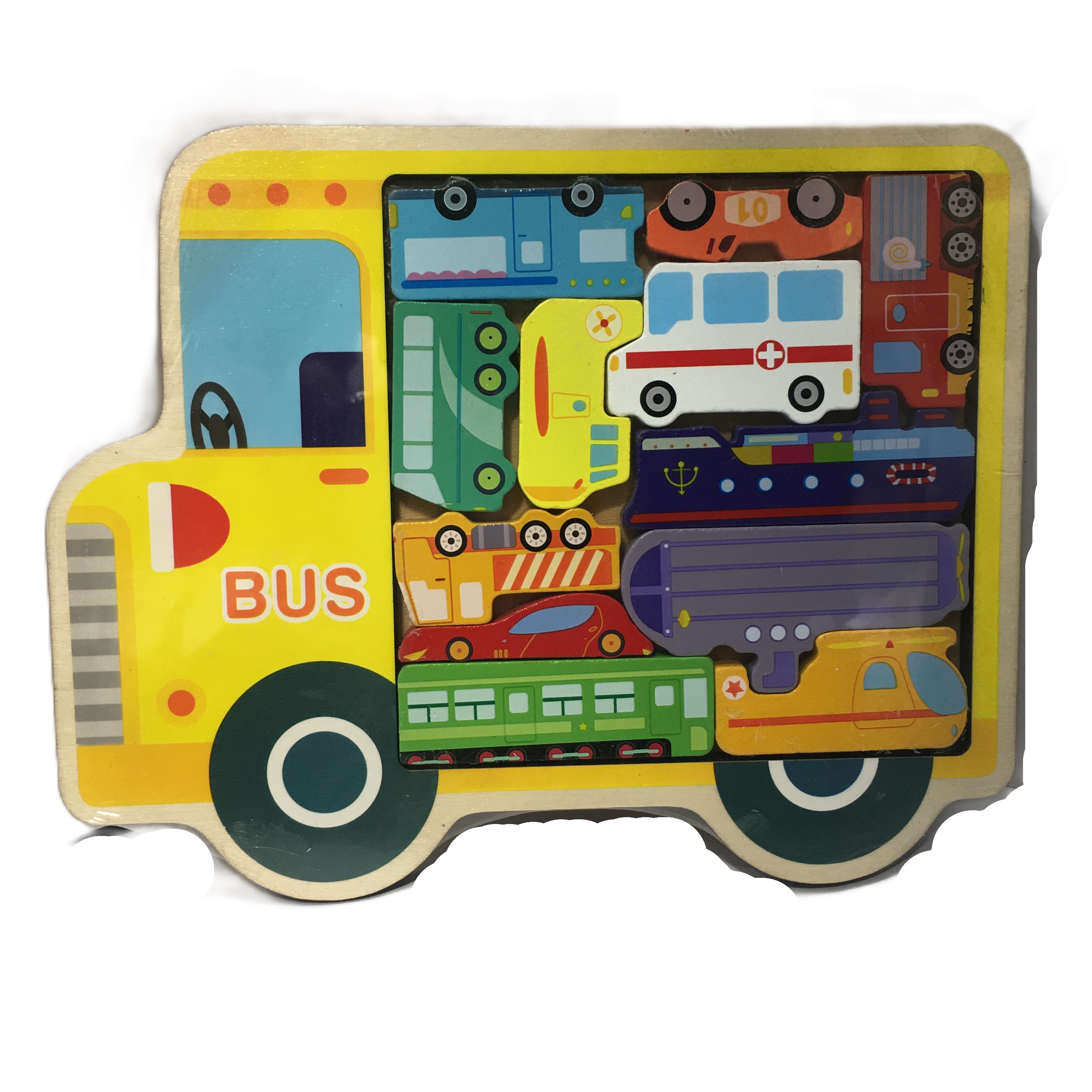 پازل کاتامینو چوبی فریمدار  جورچین فکری آموزشی