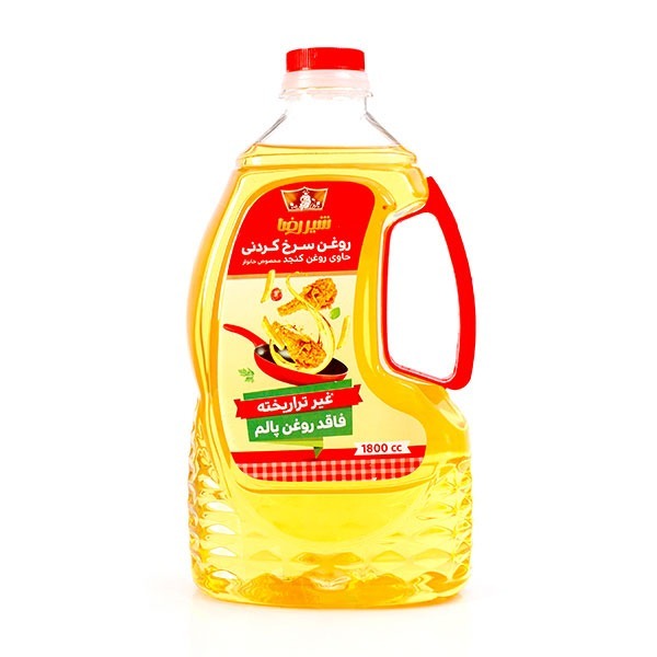 روغن سرخ کردنی حاوی کنجد شیررضا 1620 گرمی