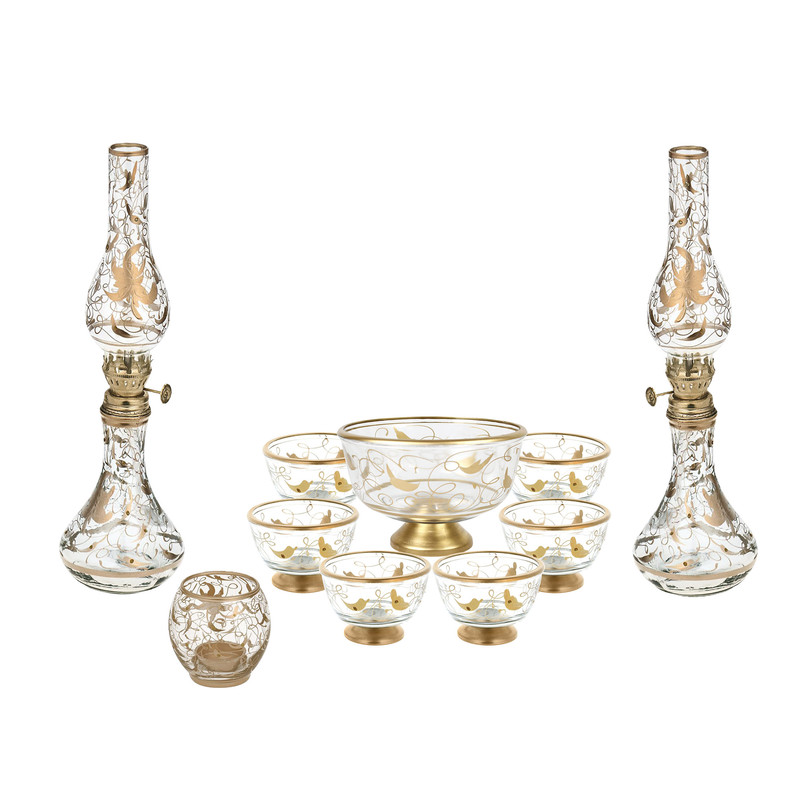 مجموعه ظروف هفت سین 10 پارچه مدل FGD1000