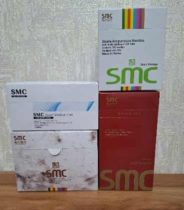 سوزن طب سوزنی 15×0٫18 SMC (بسته استریل شده ده عدد سوزن همراه با گاید)