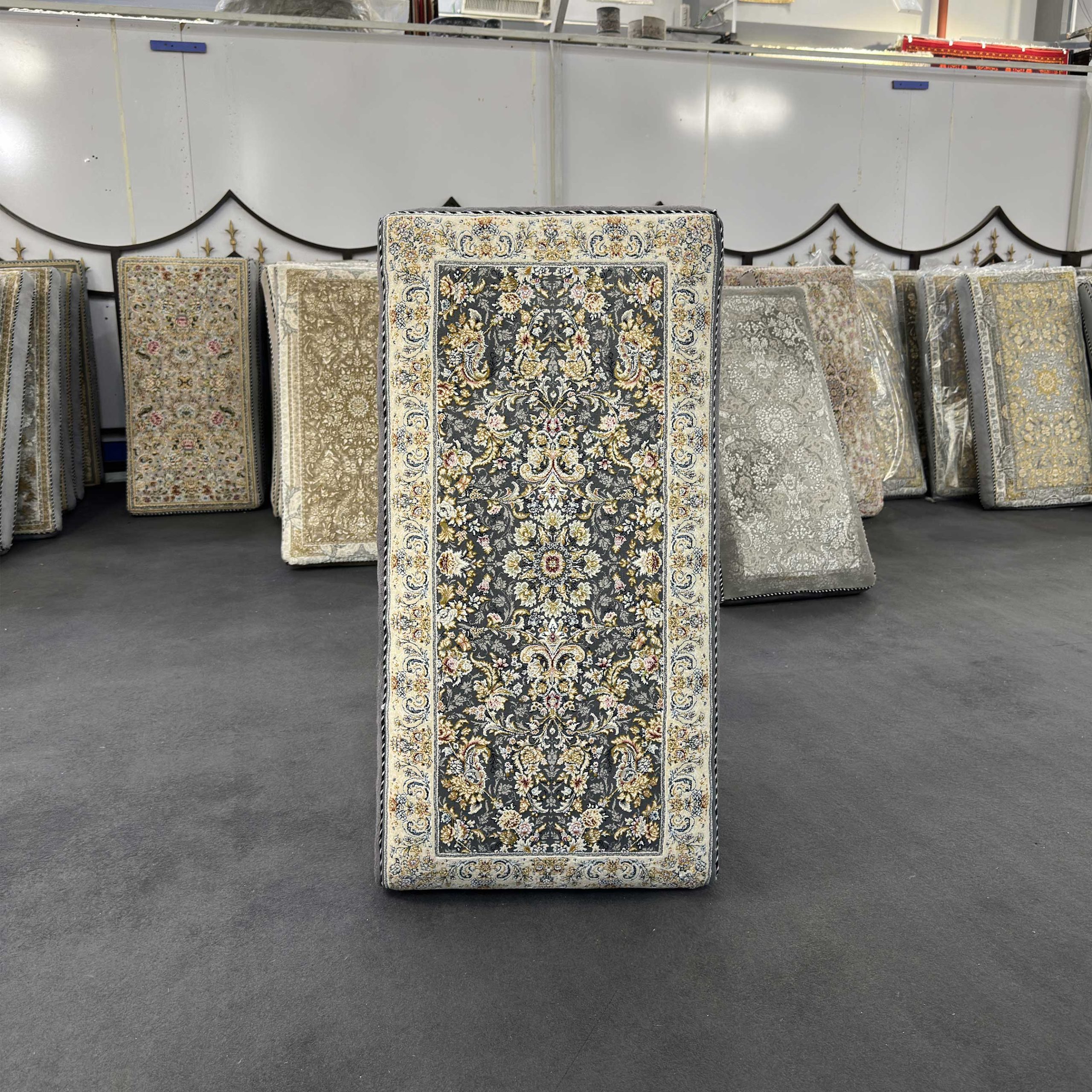 پشتی نگین یاسمن مشهد ، 1200 شانه ، کد 06