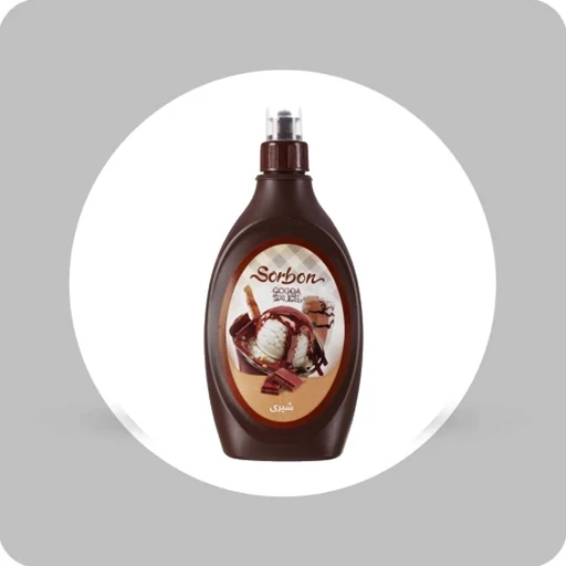 سس شکلات 500 گرمی شیری سوربن